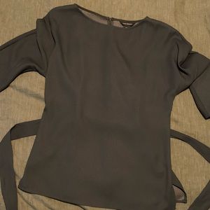 Club Monaco Tie Back Blouse